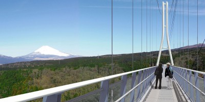 三島大吊橋2 400x200 三島スカイウォーク 日本一の吊り橋が伊豆にOPEN！
